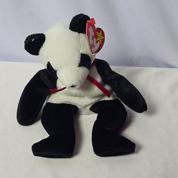 Ty Other - Ty Beanie Baby FORTUNE Panda Bear from 1997 RARE & RETIRED with Tag